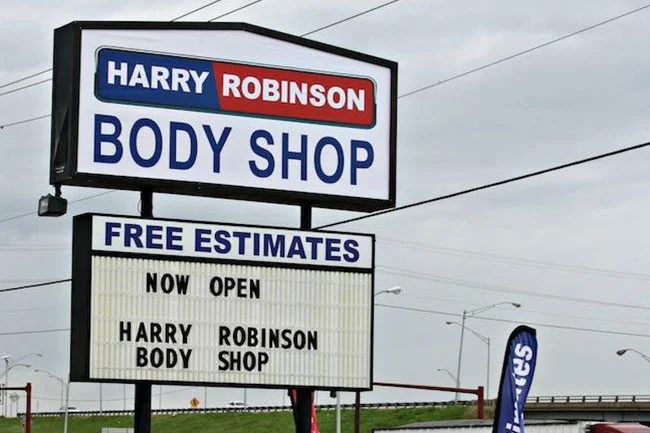 Body Shop sign